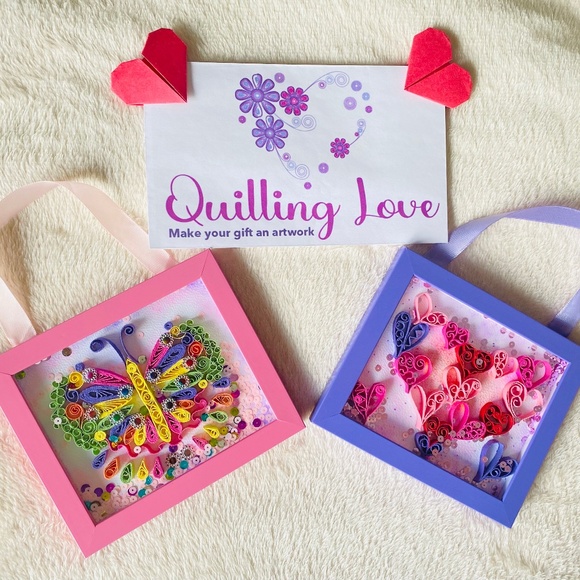 Quilling Love Sensory Paintings - Picture 1 of 9